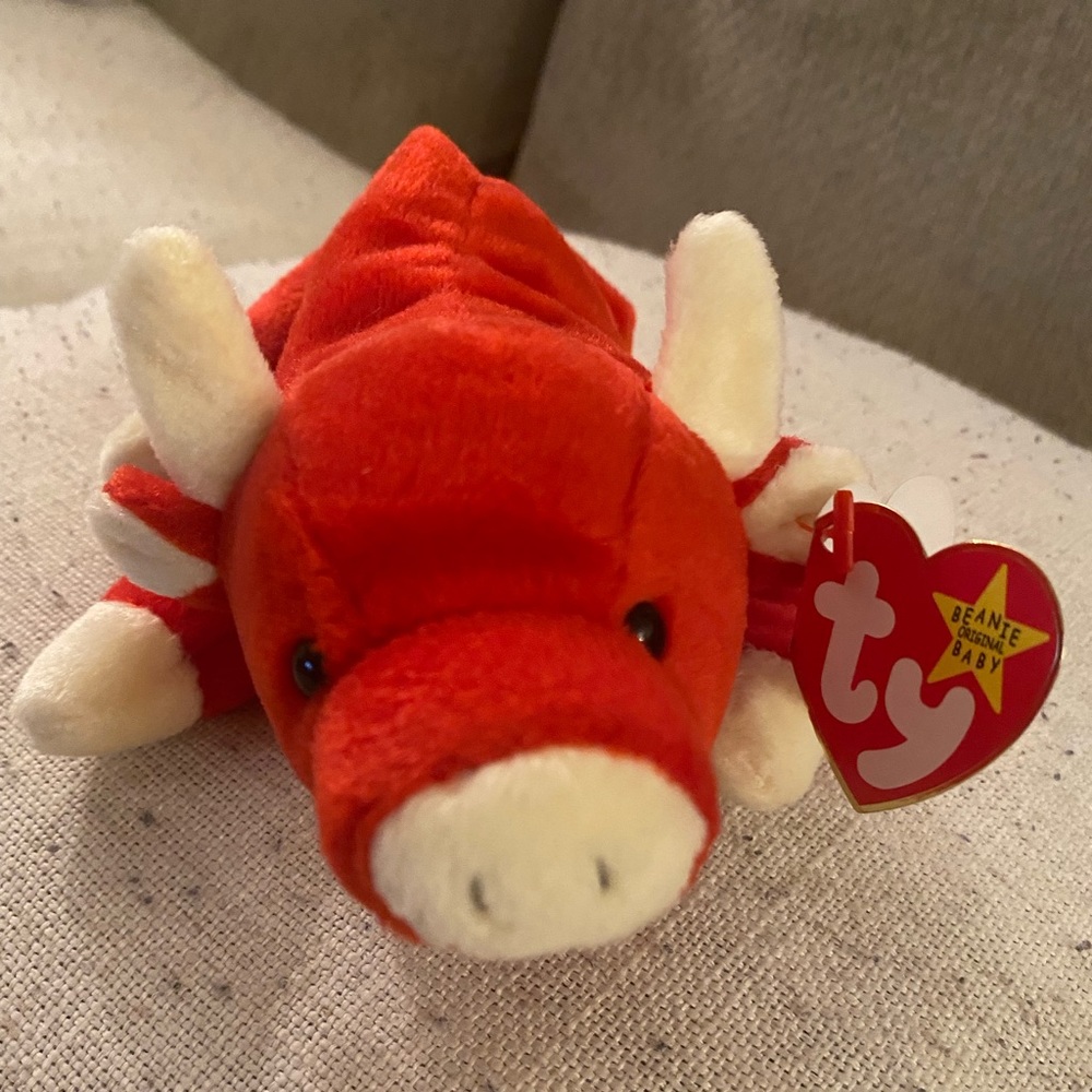 TY VINTAGE Beanie Baby Snort 1995